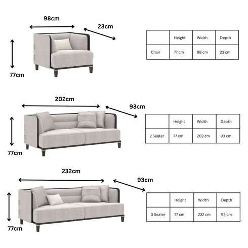 Belgravia 2 Seater Sofa